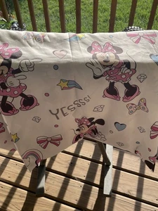 Disney Junior Minnie Mouse Lovin Life twin flat& fitted Sheet Set NO Pillow Case - Picture 1 of 12