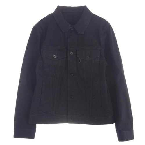 LOUIS VUITTON（LV） Giacca camionista Louis Vuitton 1A5CHS DNA denim nero 50 usata LIFE 0