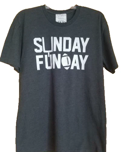 CAMISETA DE FÚTBOL DOMINGO FUNDAY GRANDE GRIS OSCURO GRIME COUTURE GRÁFICA TEE Foto 1 de 4