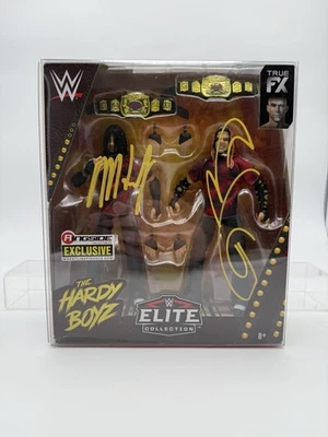 Jeff & Matt Hardy Boyz - WWE Elite Ringside Exclusive Brood 2-Pack Signed COA - Image 1 of 4