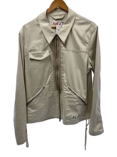 Giacca blusa Acne Studios design zip avorio 48 usata