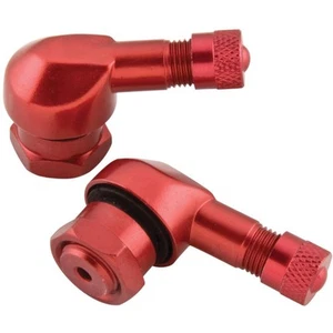 BikeMaster Valve Stems - Red, 10mm / 11.3mm 03-28R - Picture 1 of 4