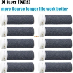 10X Grosso Grosso 】 Kit di Ricarica per Micro Pedi Rimuovi Cornea - Set Rulli di Ricambio. - Foto 1 di 7