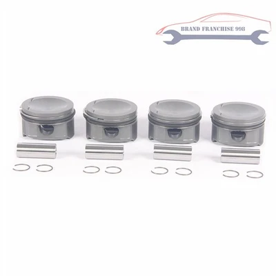 Kit de pistones y anillos forjados 2.0T STD aptos para VW Golf R Polo R AUDI S3 TTS CDL Foto 1 de 4
