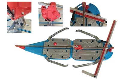 VAGO-TOOLS Fliesenschneider 1250mm Schneidmaschine Fliesenschneidmaschine