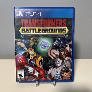 Transformers Battlegrounds PS4 PlayStation 4 Great Condition No Manual - Picture 1 of 4