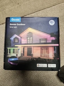 Govee Outdoor Deck LED Smart Strip Lights RGBIC with Warm and Cold White, 65.6ft - Picture 1 of 2