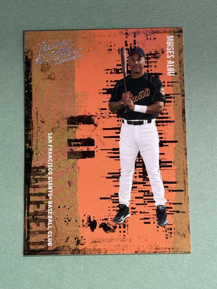 Moises Alou 2005 Donruss Leather & Lumber San Francisco Giants #104 DD724 - Image 1 of 2