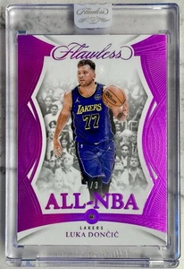 2024/25 Panini Flawless Luka Doncic All-NBA First Off The Line Pink Diamond 1/3  - Picture 1 of 2