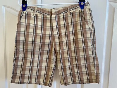 Vintage Womens Volcom "Frochickie 11" Plaid Shorts Size 9 2002-2003 Y2K - Image 1 of 4