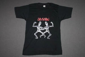 S * NOS thin vtg 80s 1987 DR KNOW tour t shirt * 57.157 punk thrash hardcore - Picture 1 of 5