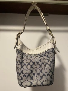 Coach Bleeker Signature Resort Denim 11586. Bucket Bag Selten! Jeans . Vintage - Bild 1 von 8