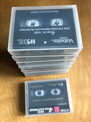 7 x Verbatim DataLife DDS 3 Kassette, 1 x TDK DDS-2 - Bild 1 von 4