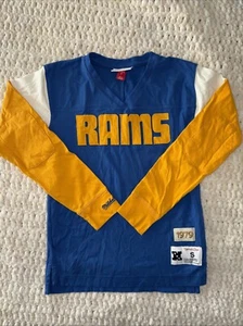 Mitchell & Ness NFL LA Rams 1979 Throwback Football Jugend Größe Small Größe 8 - Bild 1 von 10