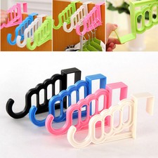 Door Hanger Hooks Candy Color Multi-functional Durable Bathroom Kitchen 