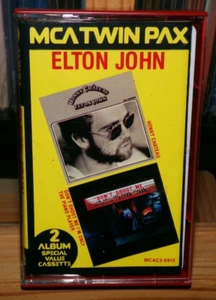 ELTON JOHN MCA TWIN PAX CASSETTE HONKY CHATEAU & DON'T SHOOT ME I'M ONLY THE - Picture 1 of 8