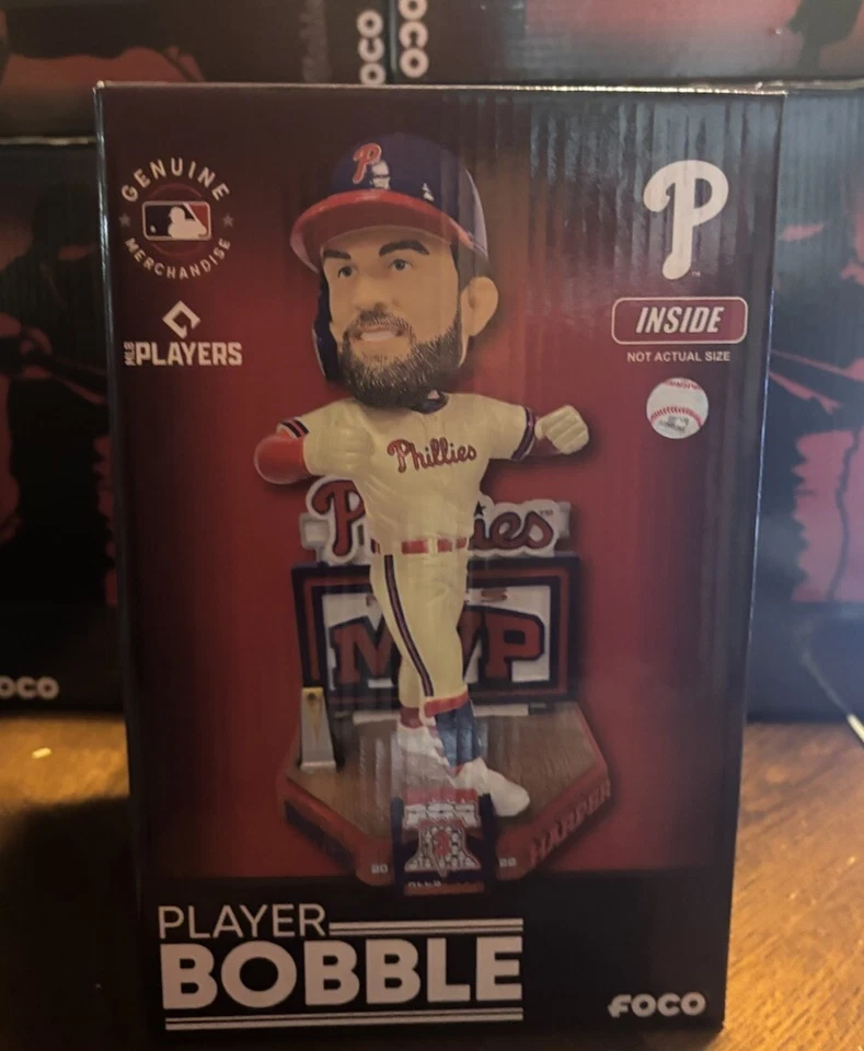 FOCO BRYCE HARPER NLCS MVP BOBBLEHEAD Philadelphia Phillies - Image 1 of 1