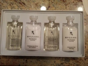 ASIANA AIRLINES BVLGARI EXCLUSIVE GUEST COLLECTION 4 Bottle Set - Picture 1 of 7