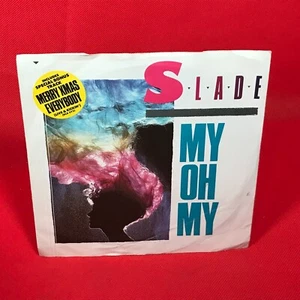 SLADE My Oh My 1983 UK 3-track 7" vinyl single Merry Xmas livel 45 original C - Picture 1 of 4