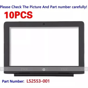 10 PIEZAS Nuevo Para HP Chromebook 11 G7 EE LCD Marco Frontal Bisel L52553-001 - Imagen 1 de 2
