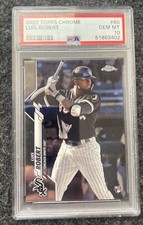 2020 Topps Chrome #60 Luis Robert Chicago White Sox RC Rookie PSA 10