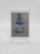 2020 Leaf Perfect Game CHARLIE SAUM Auto Autograph 1/1 - Yellow Printing Plate