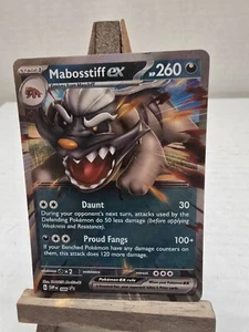 Juego de cartas coleccionables Pokémon Black Star Promociones Mabosstiff ex Holo SVP 086 - Envío gratuito - Imagen 1 de 5