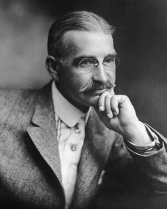 Impresión fotográfica de autor estadounidense L. Frank Baum 8"x10" - Imagen 1 de 2