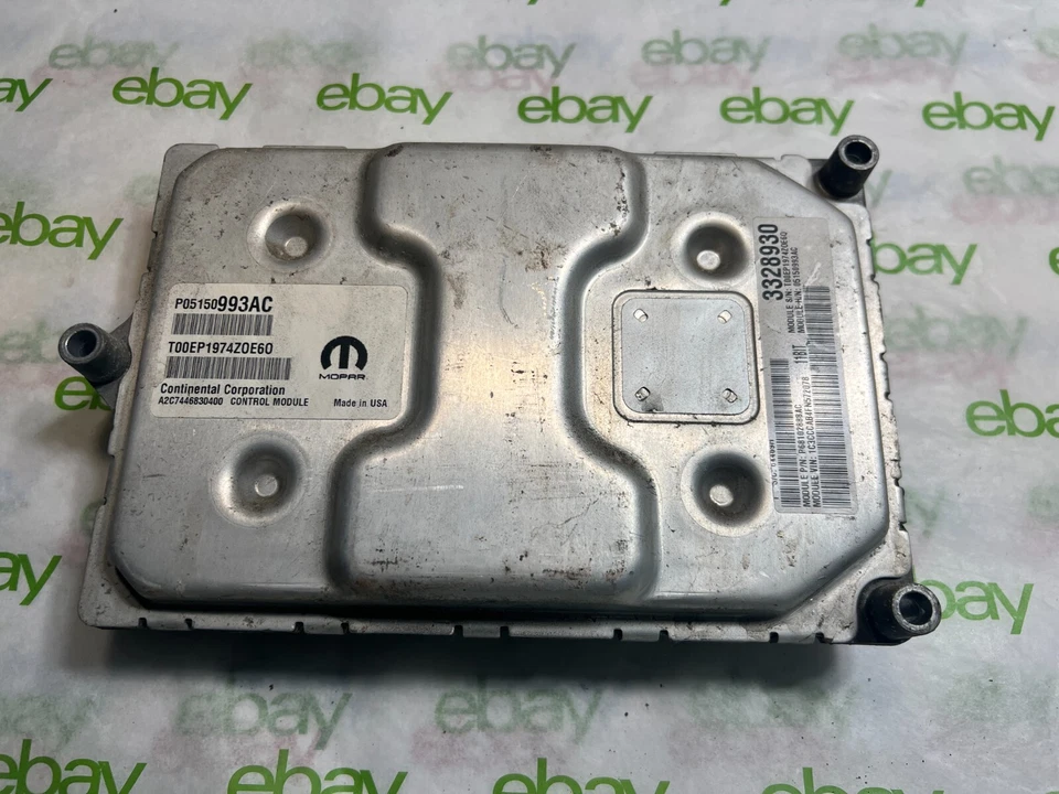 2015 Chrysler 200 2.4L P68102888AC Engine Control Module - Image 1 of 1