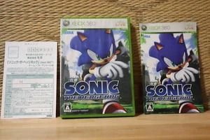 Sonic the Hedgehog Complete Set! XBOX 360 Japan Microsoft Very Good Condition! - Picture 1 of 3