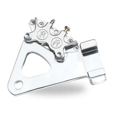 Performance Machine Rear 4-P Caliper Bracket Polished - 11.5" For 84-99 FXR NU - Image 1 of 2