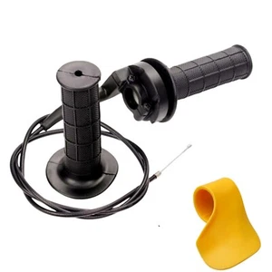 JUEGO DE EMPUÑADURAS DE CARCASA DE CABLE DE ACELERADOR MOTOVOX MBX10 MBX11 79CC 2,5 HP MINI PIT BIKE - Imagen 1 de 1