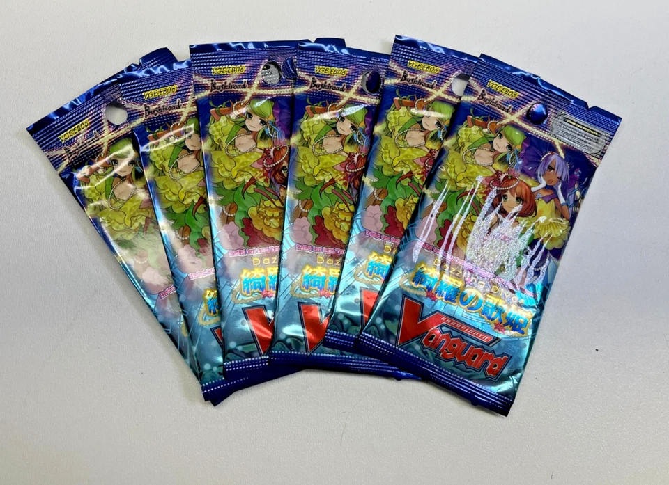 Cardfight Vanguard Cards Dazzling Divas Extra Booster 5 Pack Lot English