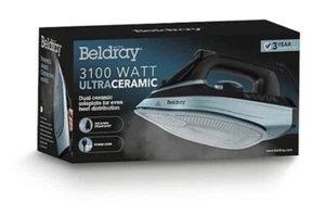 Beldray 3100 WATT Ultra Ceramic; Dual Ceramic Soleplate For Even Distribution - Picture 1 of 6