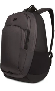 Swissgear 18.5" Laptop Backpack-Metro-Black/Charcoal - Picture 1 of 8