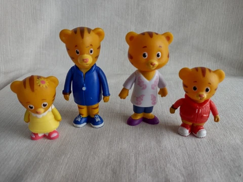 Daniel Tiger & Family Figures PBS Cover