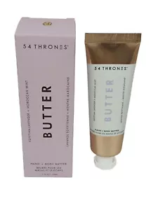 NEW 54 Thrones Hand + Body Butter Egyptian Lavender + Moroccan Mint 1.7 oz - Picture 1 of 8