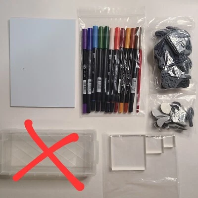 Art Impressions Watercolor Stamps Class Kit! Teach Watercolor Stamping - Image 1 of 4