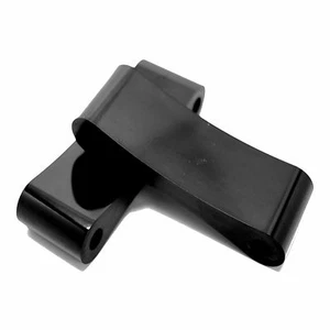 Motorcycle Fender Spacers 1" Thick - 3" Center Spread Black Anodized Billet - Bild 1 von 1