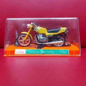 Vintage Guloy Spain Sanglas 400 PARES Yamaha 400 scale 1:24 MIB OVP RARE diecast - Bild 1 von 12