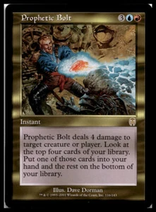 Prophetic Bolt Magic the Gathering MTG Apocalypse - Picture 1 of 2