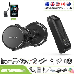 48V 750W BAFANG Mid Drive Motor Kits BBS02B 8Fun Ebike Conversion Kit 68mm-73mm - Picture 1 of 12