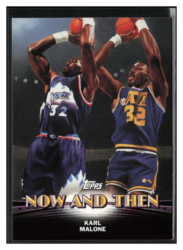 2000-01 Topps #TC3 Karl Malone Topps Combos Series Two - Image 1 of 2