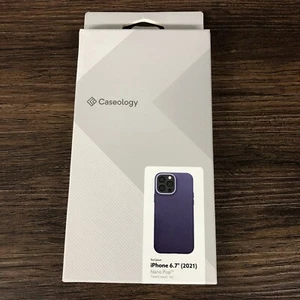 iPhone 13 Pro Max Hülle | Caseology [Nano Pop] Dual-Layer Violett - Bild 1 von 18