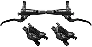 JUEGO DE FRENOS TECNOLOGÍA DE HIELO DE DISCO HIDRÁULICO SHIMANO CUE U8020 4 PISTONES - Imagen 1 de 4