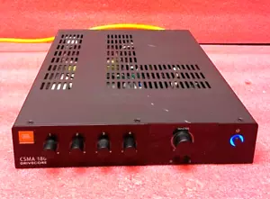 JBL CSMA 180 DRIVECORE 4 Channel 80W Mixer Amplifier - Black - Picture 1 of 6