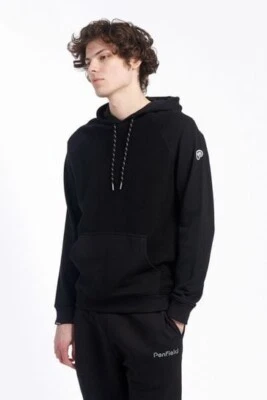Nueva sudadera con capucha raglán inversa Penfield Black Bear para hombre PFD0044-023 negra - UK XL Foto 1 de 4