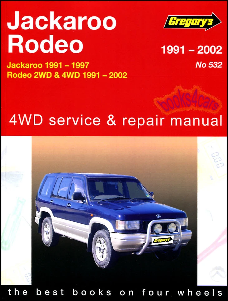 Tienda Manual Trooper Servicio Reparación Isuzu Book Gregorys Haynes Chilton Slx - Imagen 1 de 1