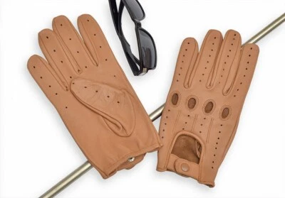 Guantes de cuero de oveja genuino (hombres)  Foto 1 de 4