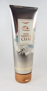 (1) Crema corporal Bath & Body Works White Pumpkin Chai 24 horas hidratante definitiva 8 oz - Imagen 1 de 8